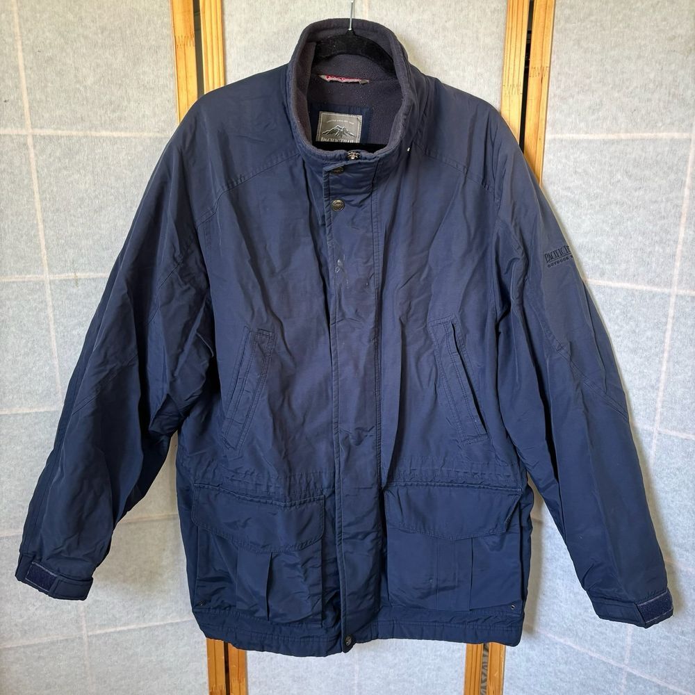 Vintage Pacific Trail Fleece Lined Mens XL Outerwear Stain Stopper VTG